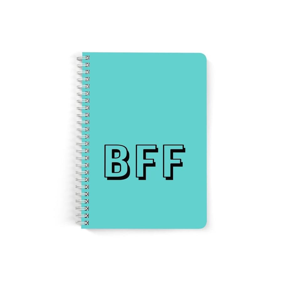 A5 notebook, lined paper, 60 sheets