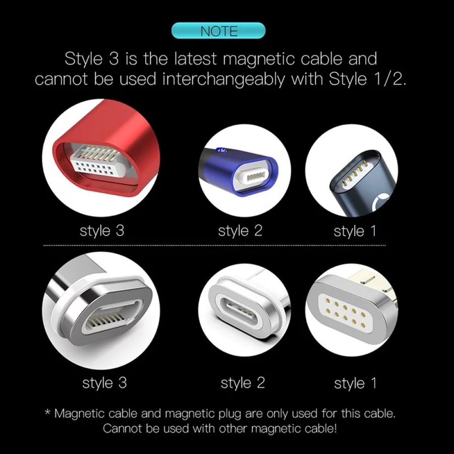 PZOZ | SuperCharge Magnetic Lightning Cable | 5A 1M