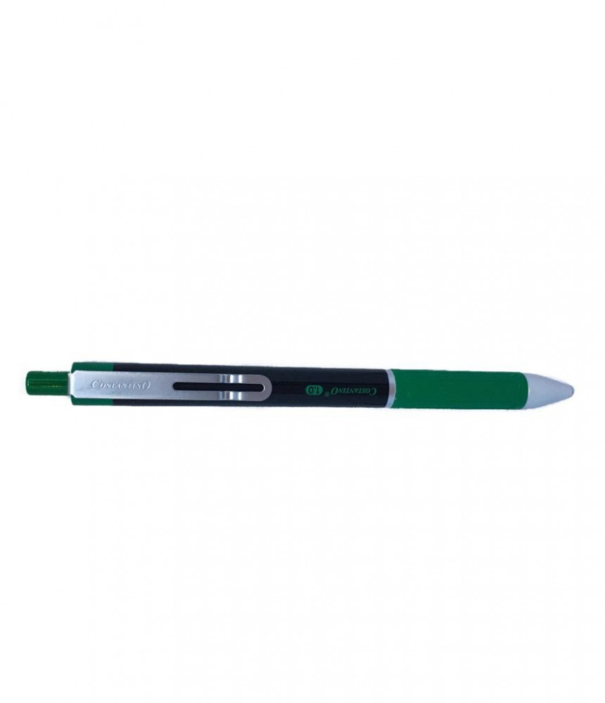 علبة اقلام جافة لون اخضر غامق 1.0mm
