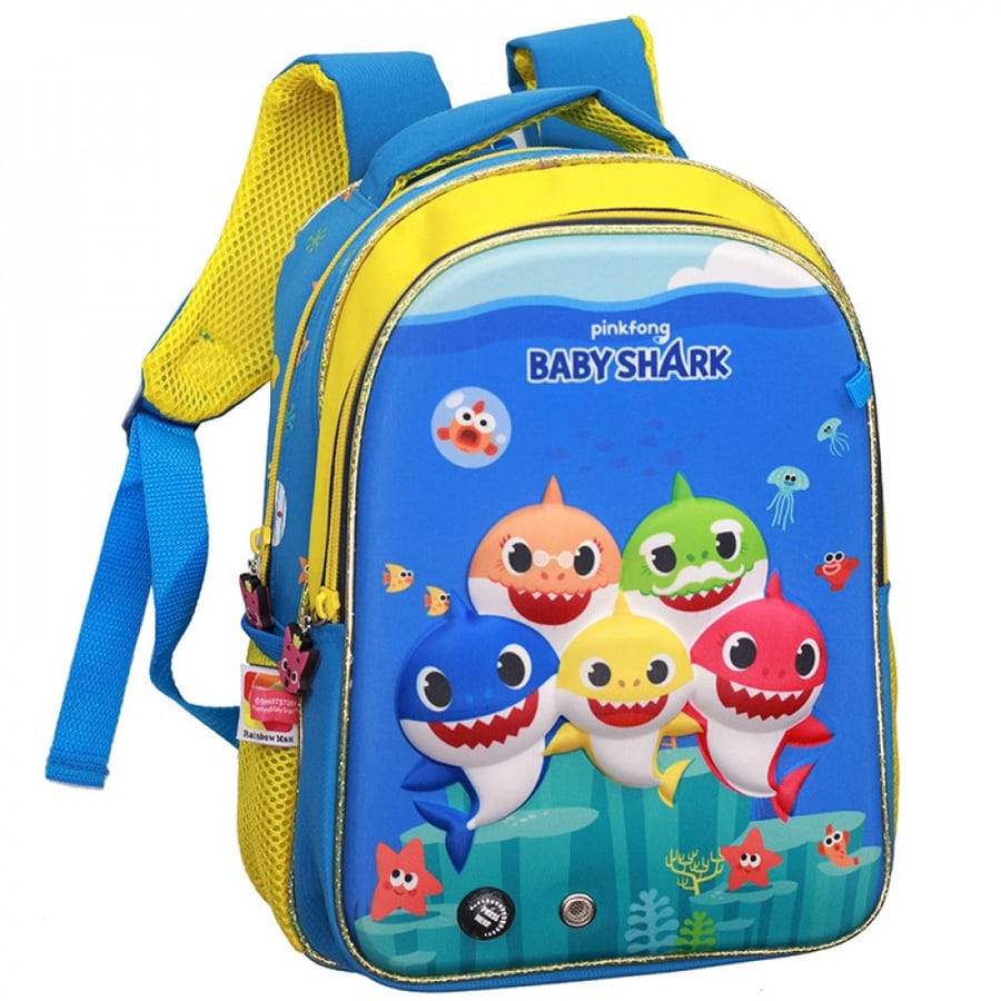 شنطة ظهر 13 انش أزرق - بينك فونج Pink Fong Backpack