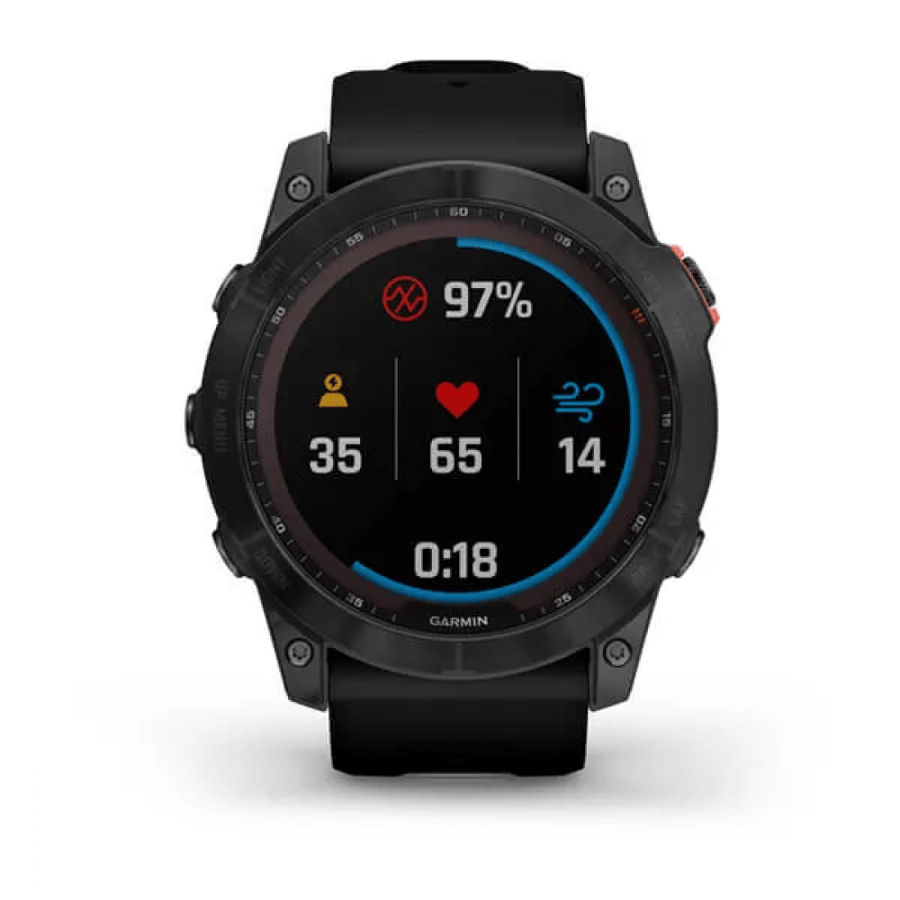 Garmin Fenix 7X Solar Edition Slate grey with black band 51mm