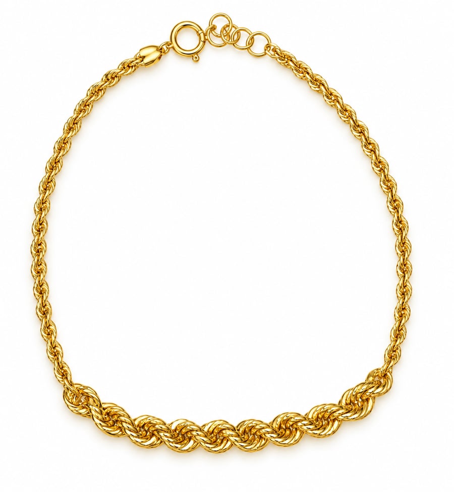 اسوارة ذهب عيار 18