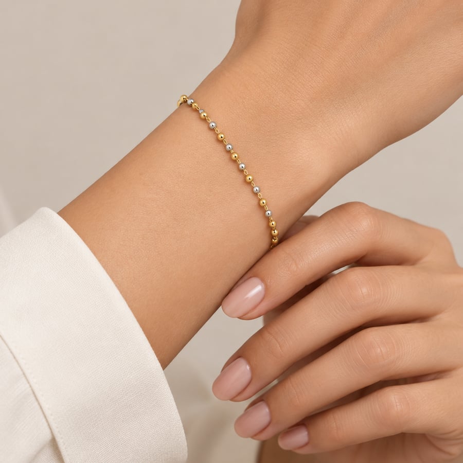 سوارة  ذهب عيار 18