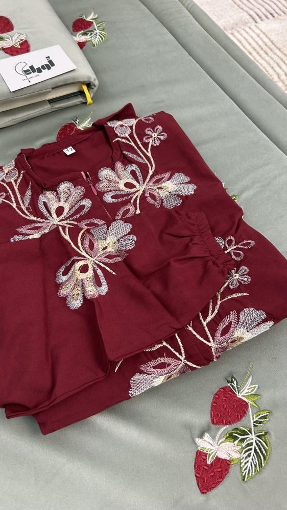 طقم صلاة فراولة زيتي