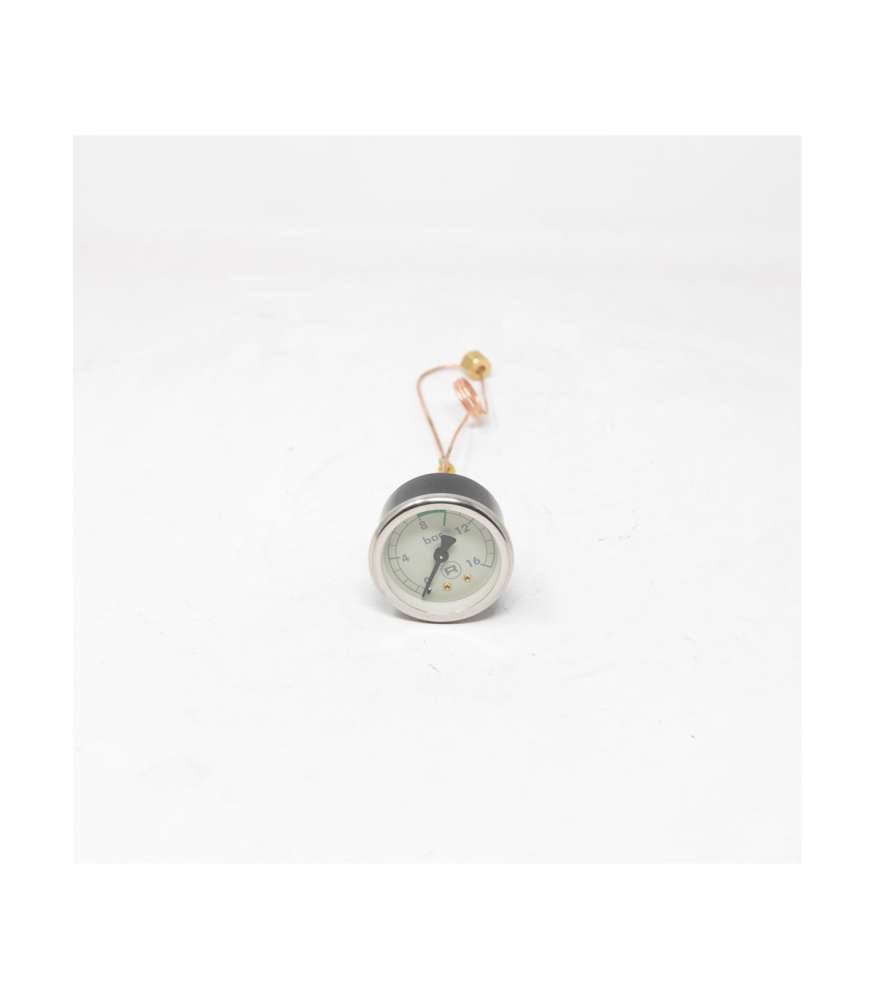 Coffee maker pressure gauge