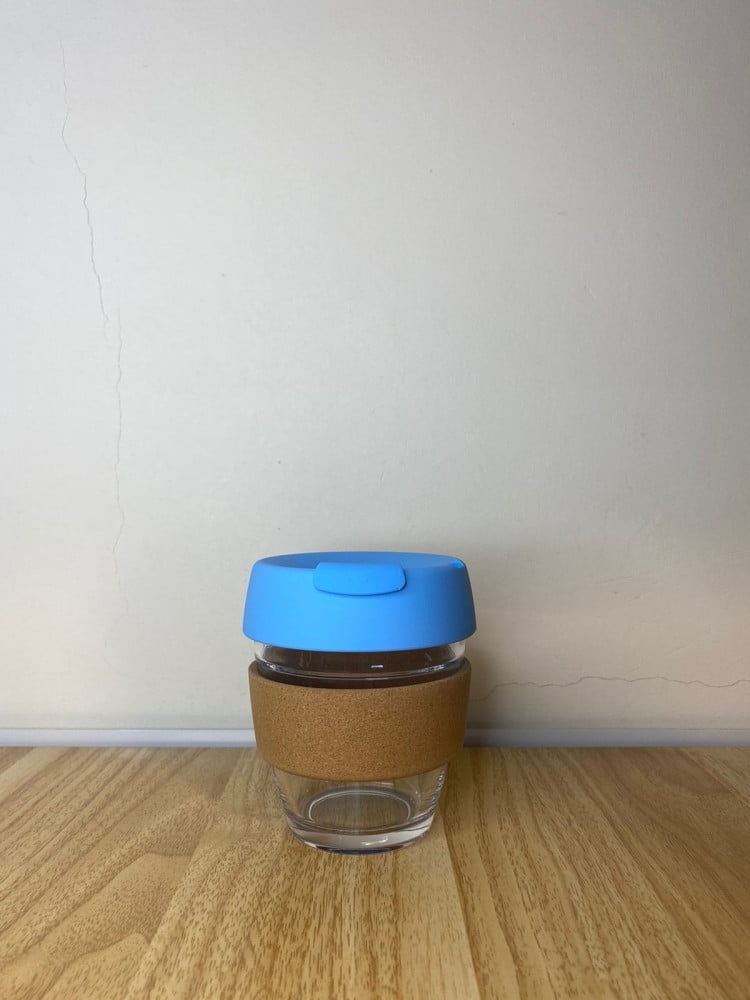 كوب زجاجي حافظ للحرارة 250ml