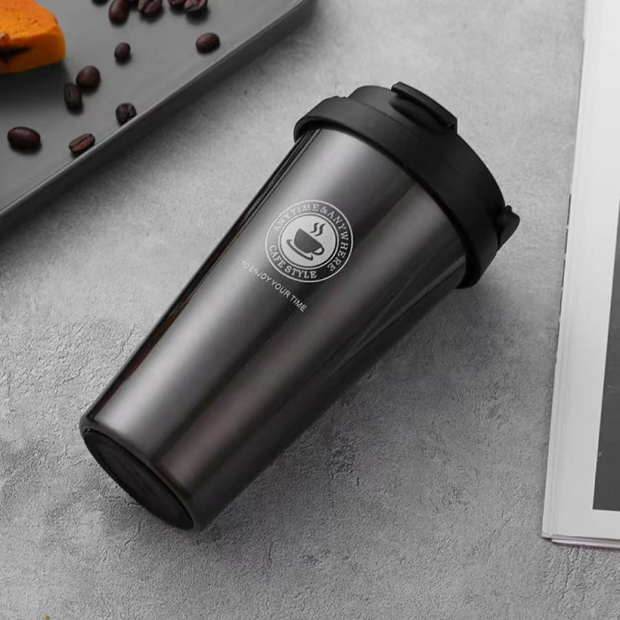 كوب قهوة محمول حافظ للحرارة ستانلس ستيل 500ml
