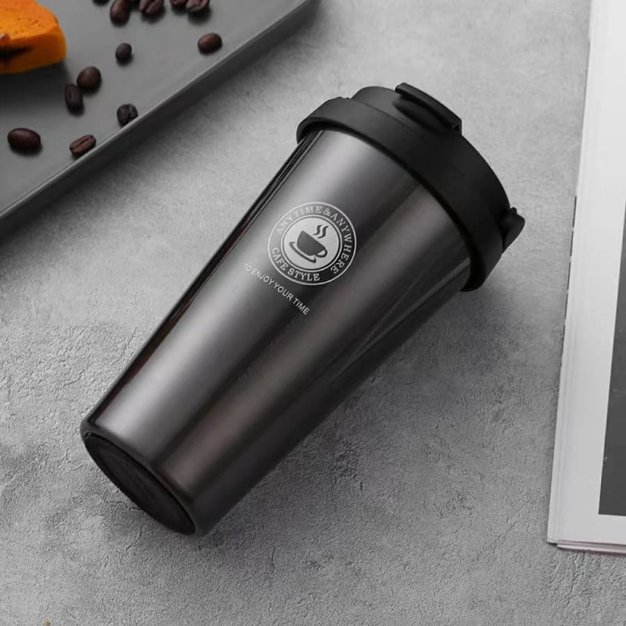 كوب قهوة محمول حافظ للحرارة ستانلس ستيل 500ml