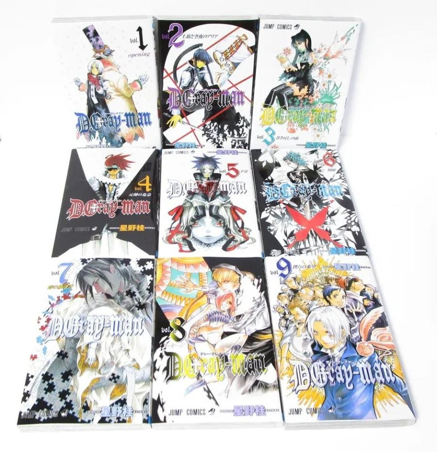 D.Gray-Man all volumes