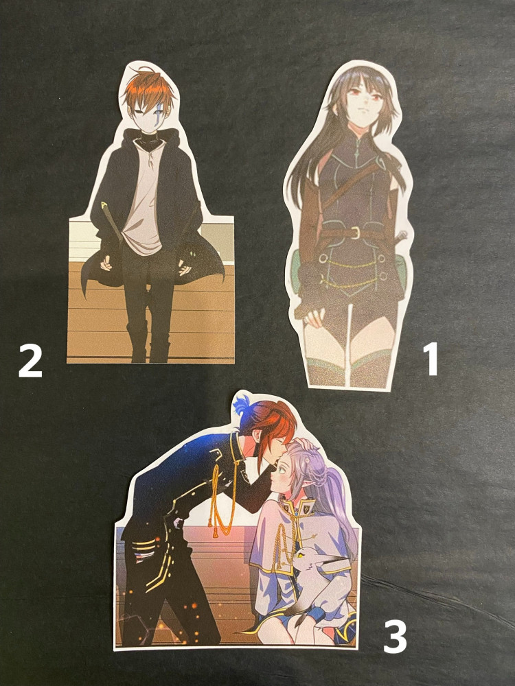 The Beginning After the End stickers2