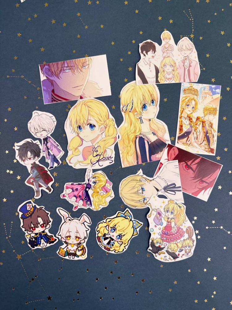 Who Made Me a Princess stickers v1