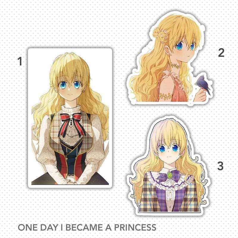 One Day I Became a Princess sticker 2