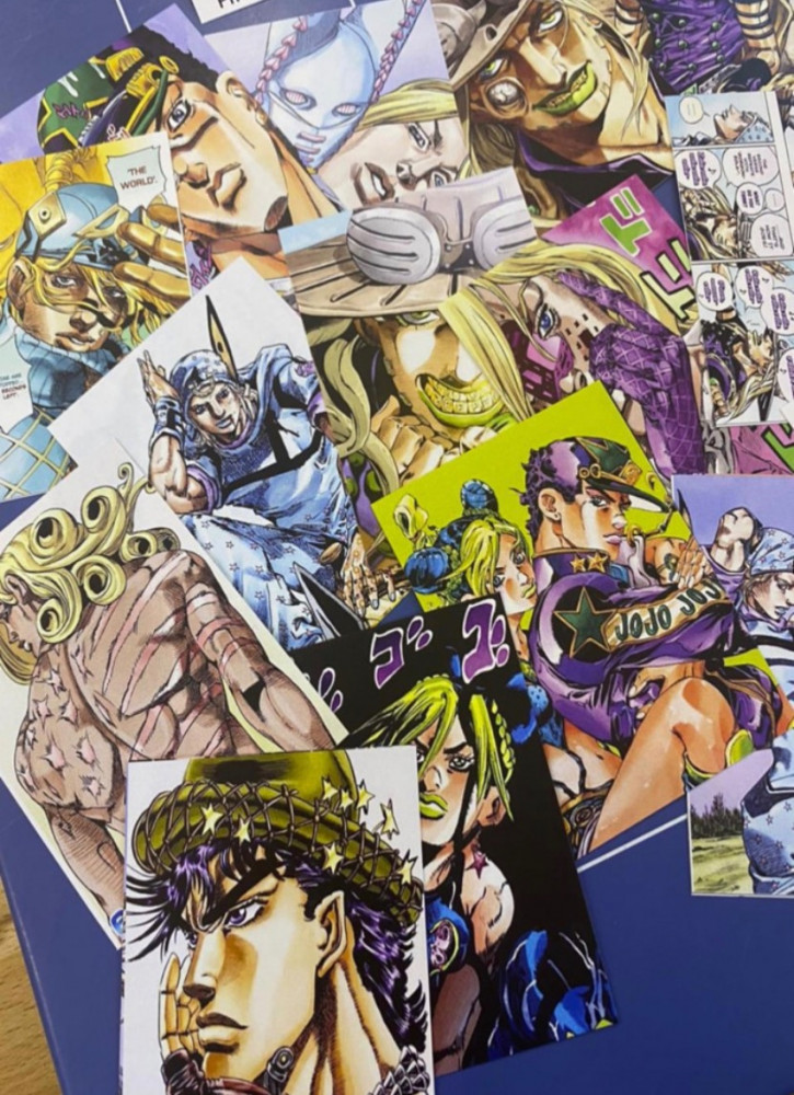 jojo's Bizarre Adventure part 7 photocard