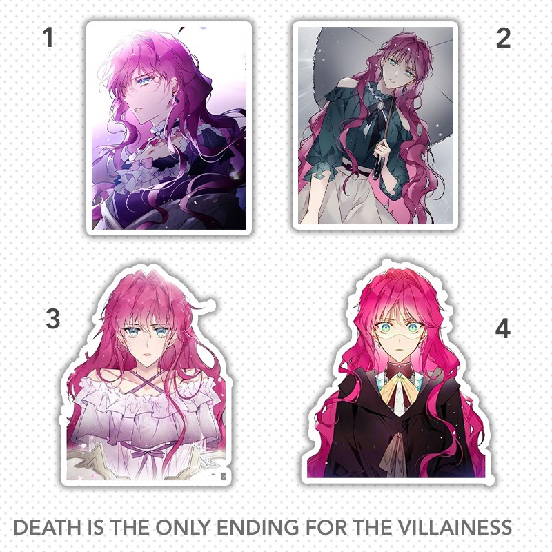 death is the only ending for the villainess sticker