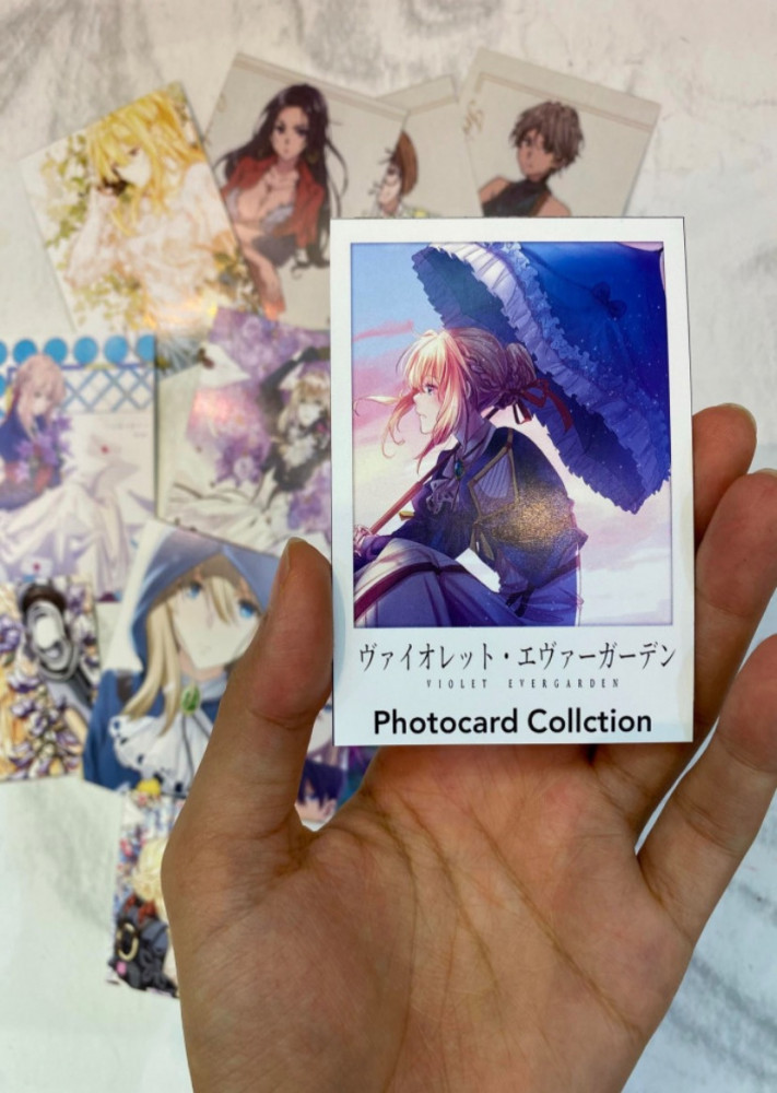 violet evergarden photocard