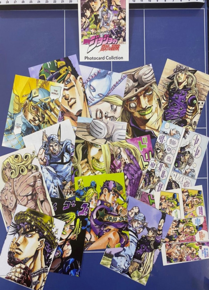 jojo's Bizarre Adventure part 7 photocard