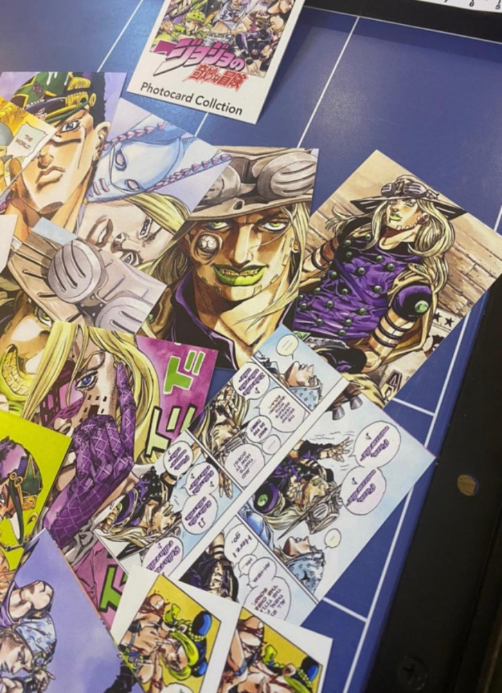 jojo's Bizarre Adventure part 7 photocard