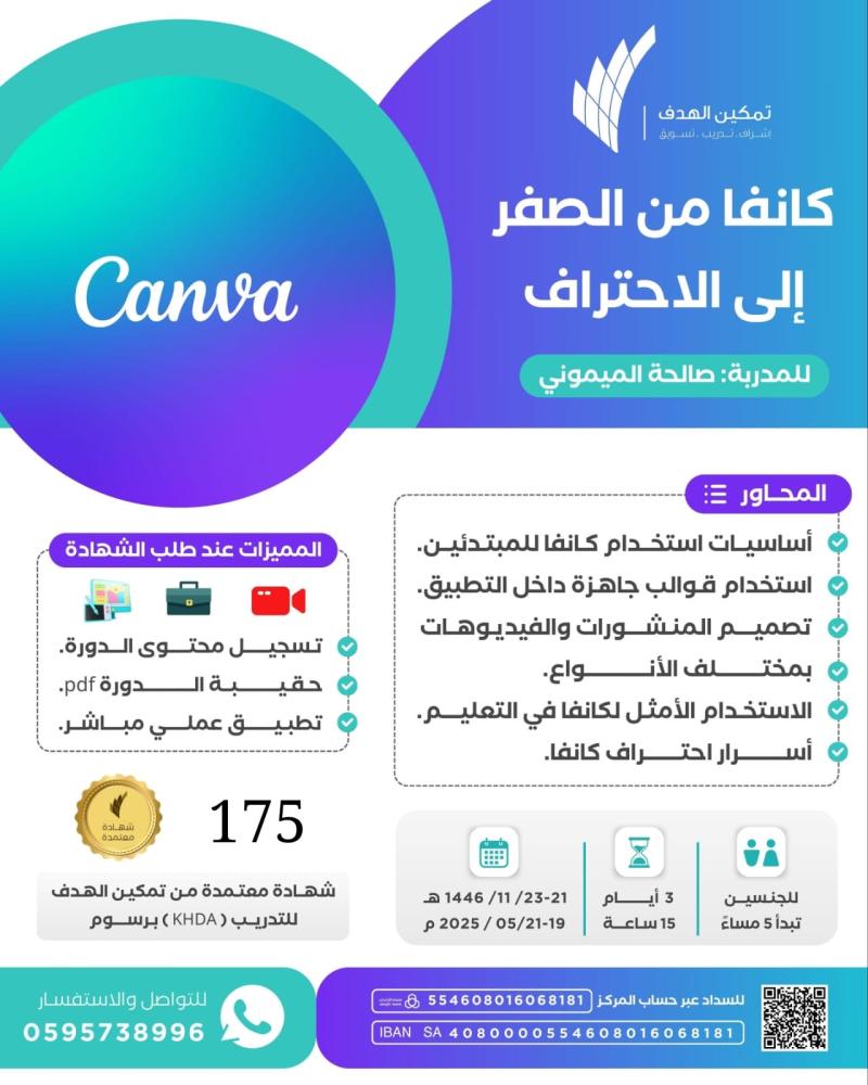 كانفا من الصفر إلى الاحتراف