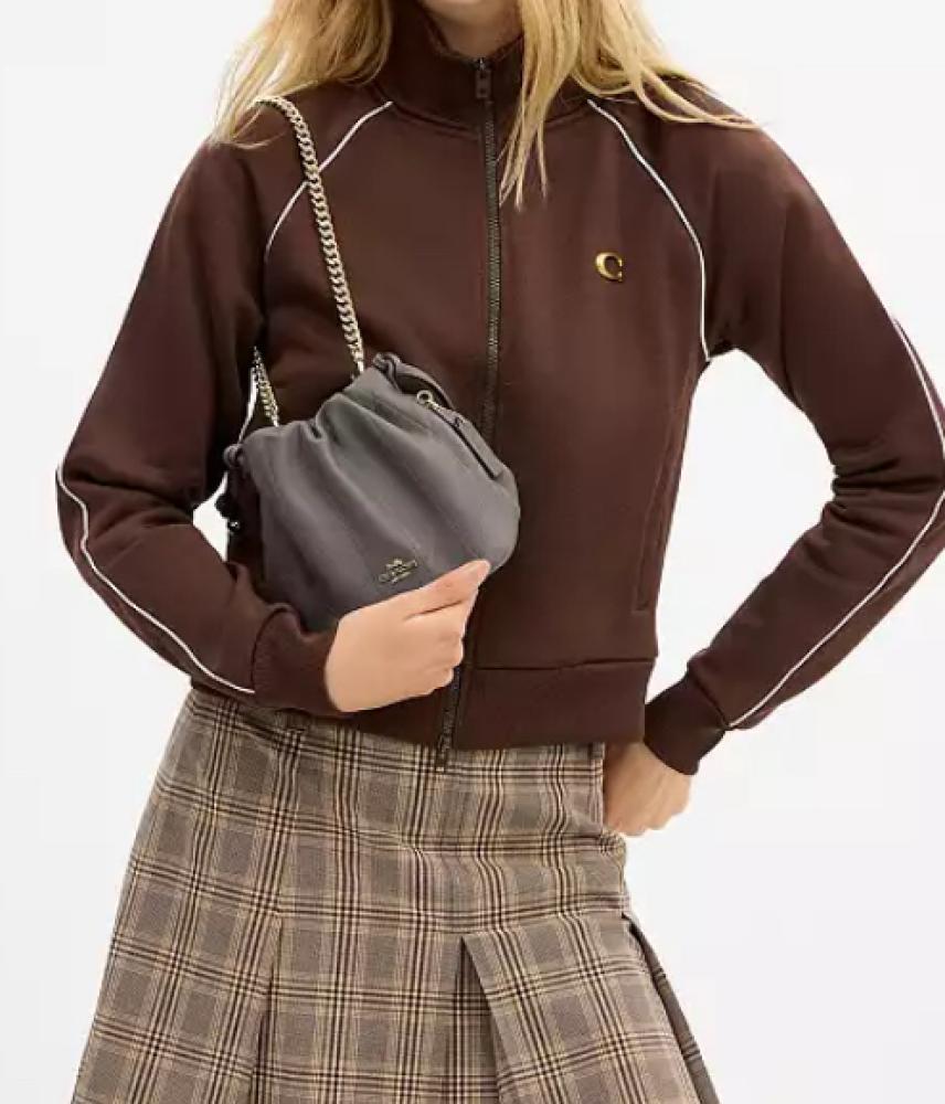grey-mini fa shoulder bag