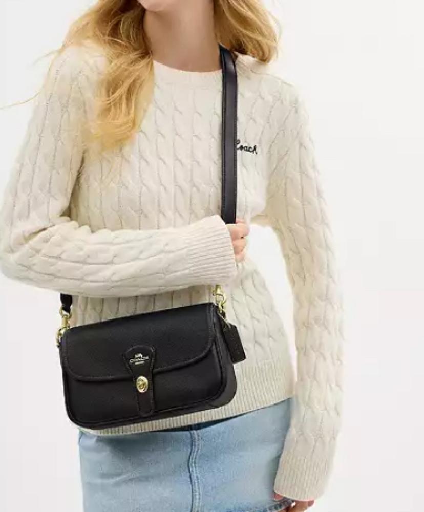 black-ha shoulder bag
