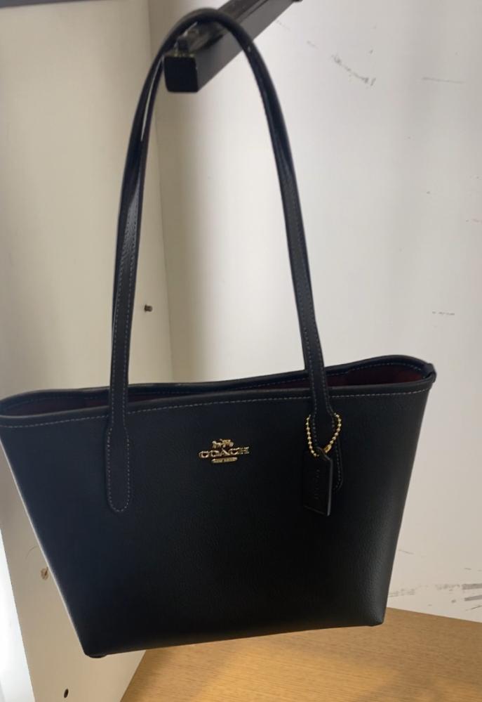 medium coach - blck shoulder bag