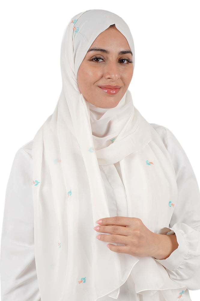 طرح أغصان زهرة المطرزة قماش ليزر ياباني
