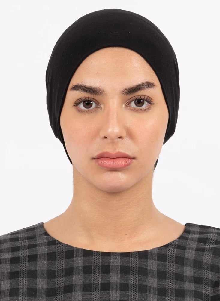 غطاء راس اسود اتارا بوتيك