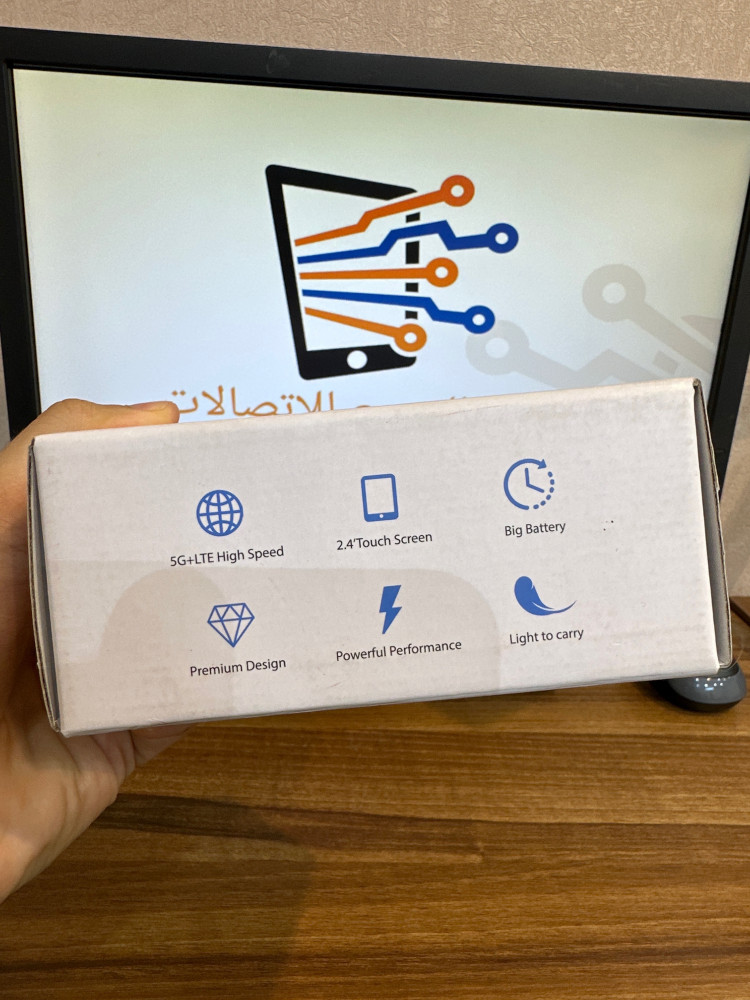 تقسيط راوتر متنقل زي تي اي 5جي  منفذ ايثرنت الاصدار الجديد ZTE 5G MiFi MU5002 Router