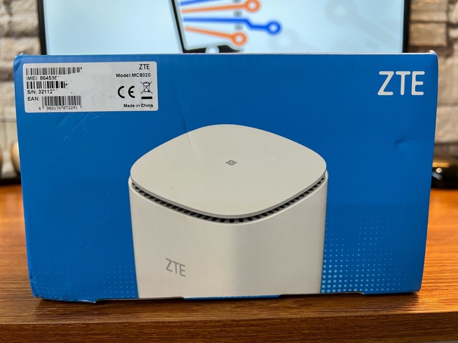 تقسيط راوتر منزلي زد تي اي MC8020 5G الاصدار الجديد بسرعة تصل الى 3600 ميقا يدعم جميع الشركات