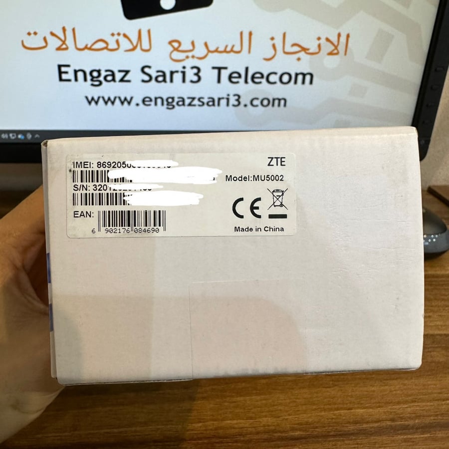 تقسيط راوتر متنقل زي تي اي 5جي  منفذ ايثرنت الاصدار الجديد ZTE 5G MiFi MU5002 Router