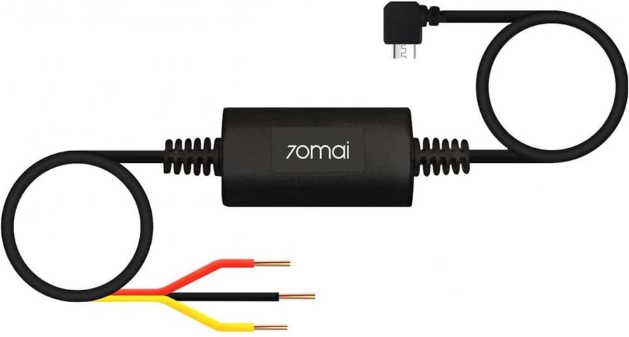 كيبل الفيوز للداش كام للاسفادة من وضع الباركينق مود 70mai hardware kit