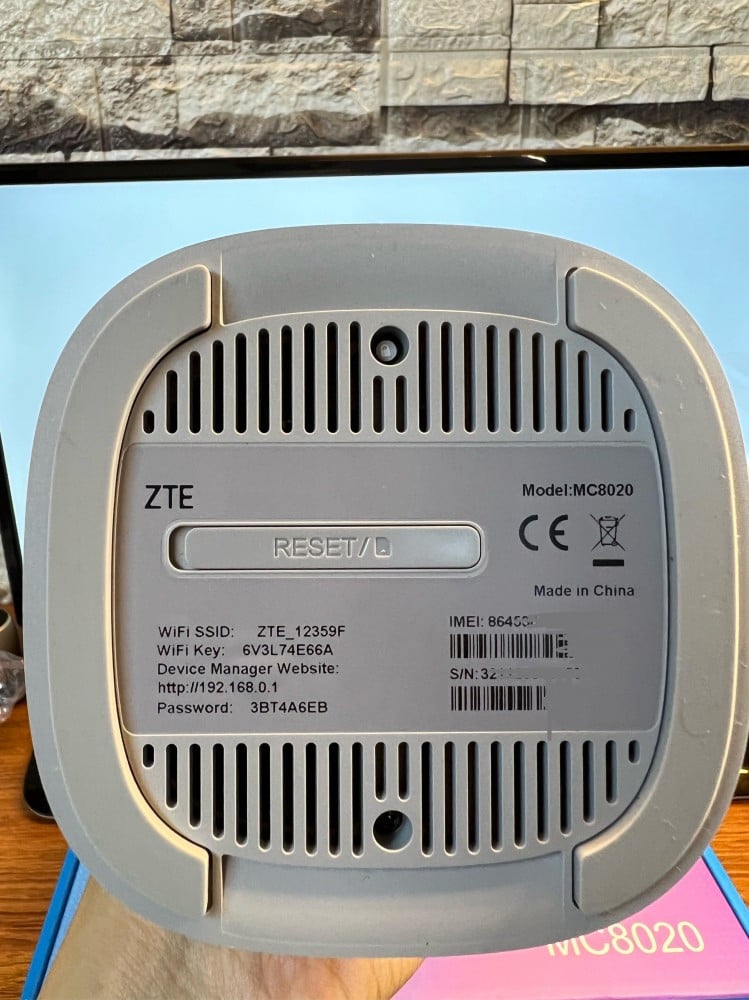 تقسيط راوتر منزلي زد تي اي MC8020 5G الاصدار الجديد بسرعة تصل الى 3600 ميقا يدعم جميع الشركات