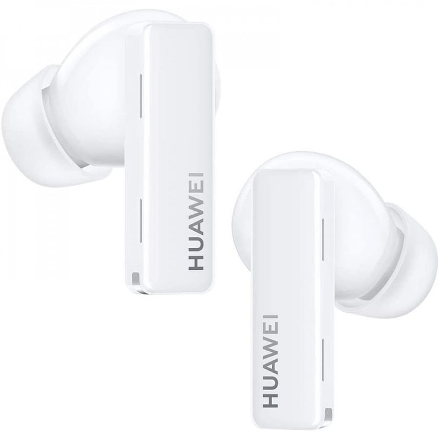 FreeBuds Pro, white, with noise isolation feature, with a two-year warranty from the agent