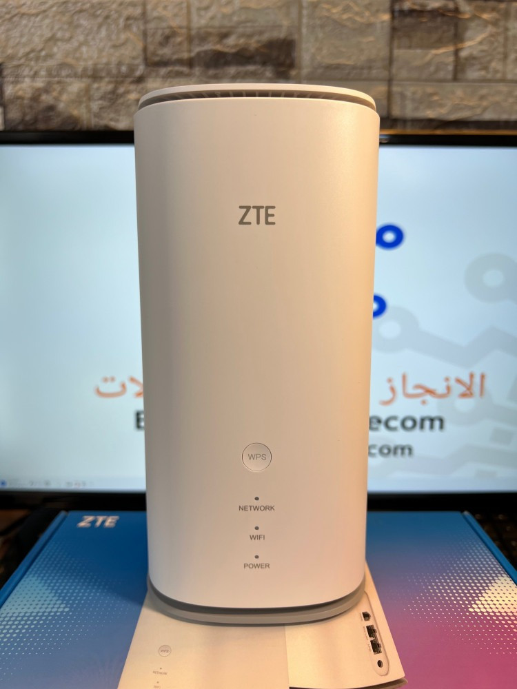 تقسيط راوتر منزلي زد تي اي MC8020 5G الاصدار الجديد بسرعة تصل الى 3600 ميقا يدعم جميع الشركات