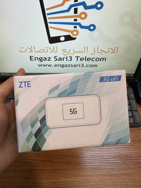 راوتر متنقل زي تي اي 5جي ZTE 5G MiFi MU5001 Router يدعم جميع الشركات
