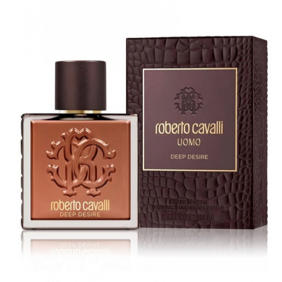 عطر روبرتو كفالي اومو ديب ديزاير او دو تواليت - 100 مل للرجال