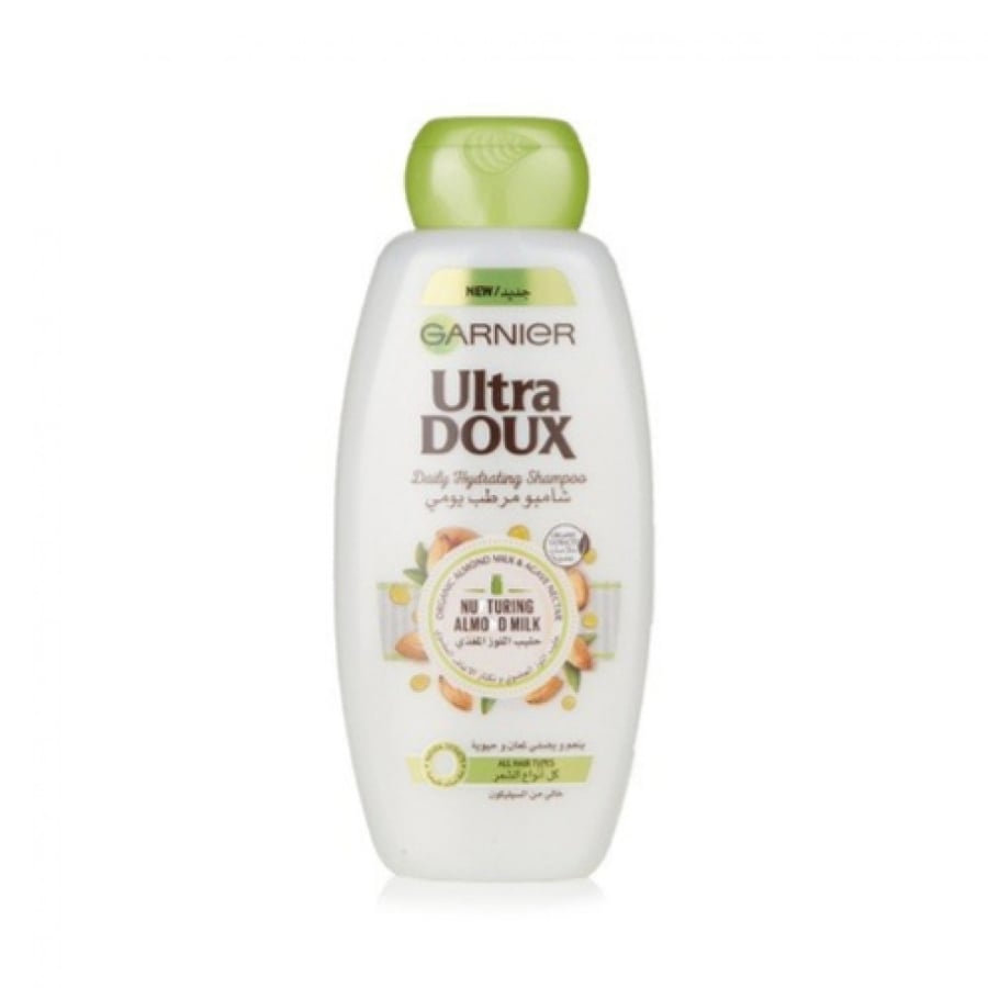غارنييه الترا دو شامبو مرطب يومي بحليب اللوز 600ml