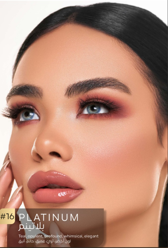 عدسات ايكو التجميليه -بلاتينم