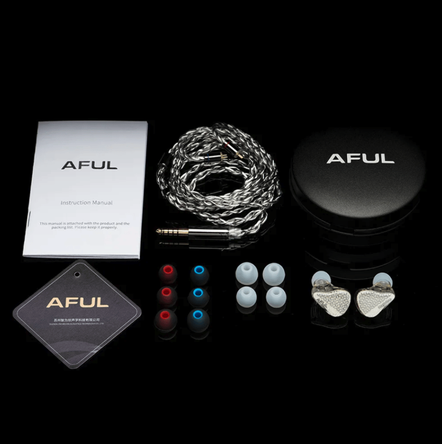AFUL MagicOne Single BA Driver in-Ear Monitors, 1BA IEMs Balanced Armature Earphones with SE-Math Acoustic Technology