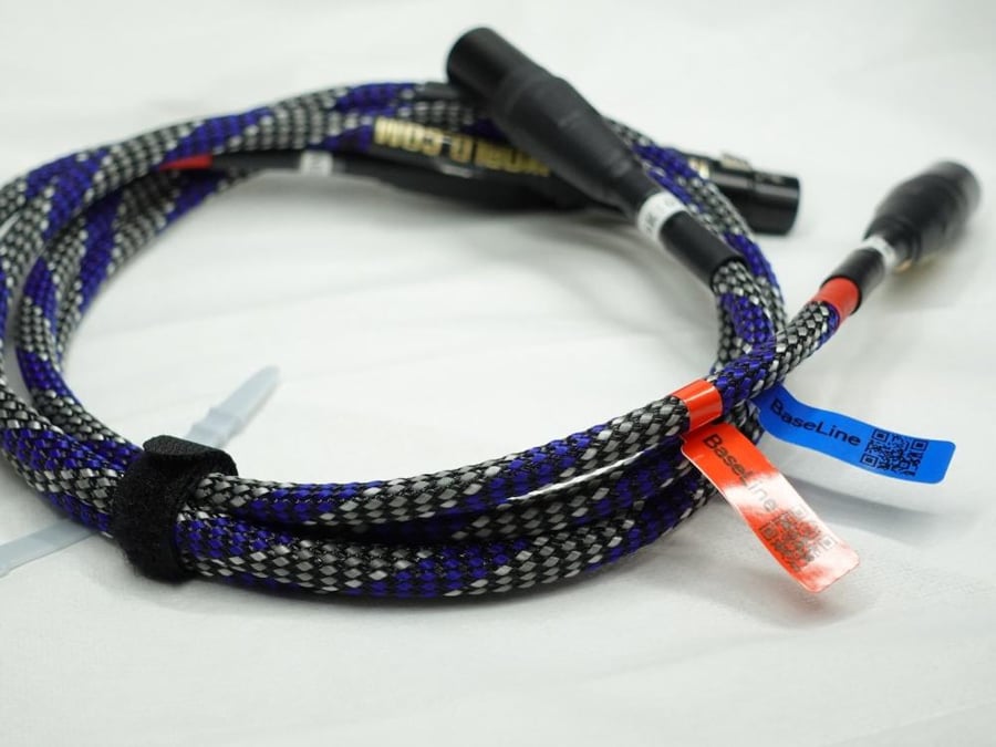 Model : BaseLine - X / XLR Balanced Cable - Copper OFC - Audio Cable / DAC AMP / Custom