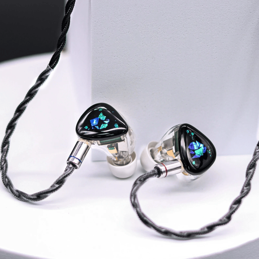 Shuoer EJ07 | Flagship 10mm Dynamic Electrostatic Ba Driver Hybrid Iem Headphones With Monocrystalline Copper Balanced Cable