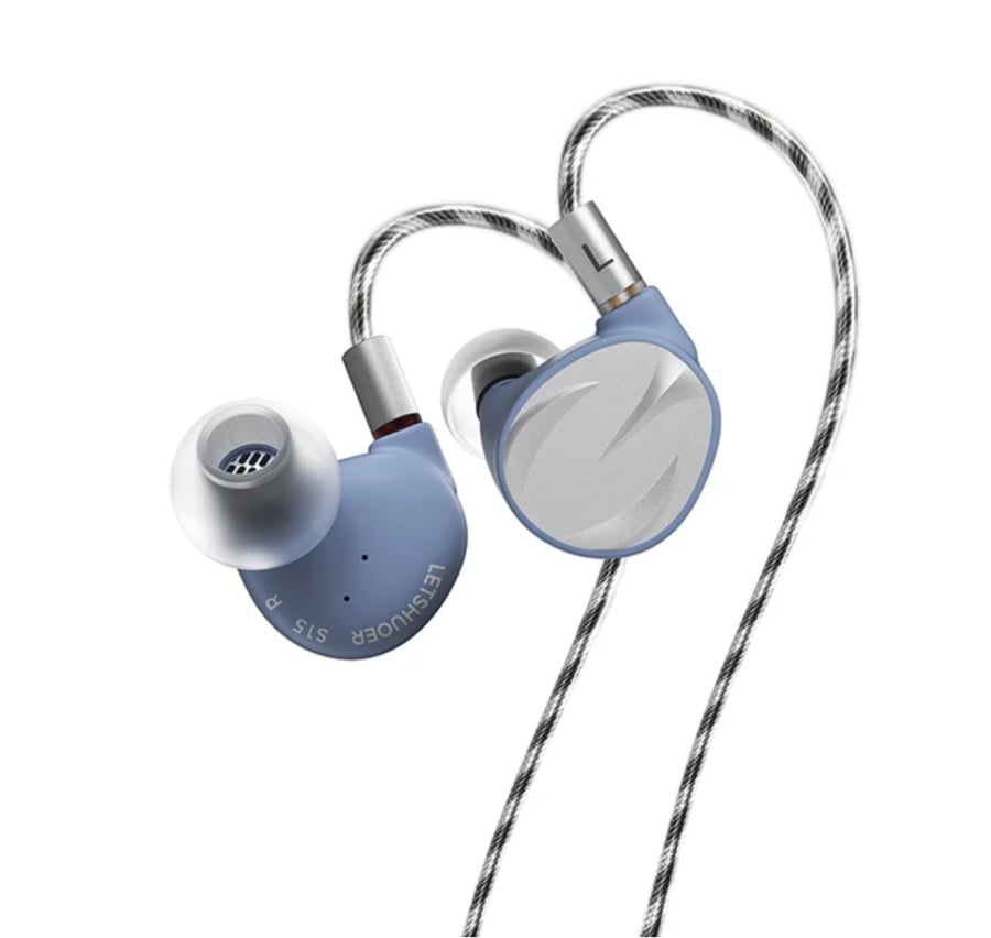 LETSHUOER S15 Third Generation 14.8mm Planar Driver R-Sonic Passive Filtering Module Hifi Wired In Ear Monitor