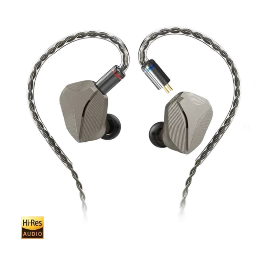 Hidizs MP145 HiFi In-Ear IEMs Earphone Ultra-large Planar Magnetic Monitors Wired Headphone Detachable Cable & Durable 2pin Plug