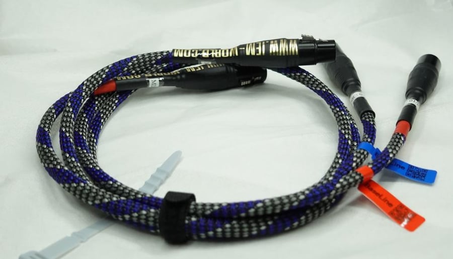 Model : BaseLine - X / XLR Balanced Cable - Copper OFC - Audio Cable / DAC AMP / Custom