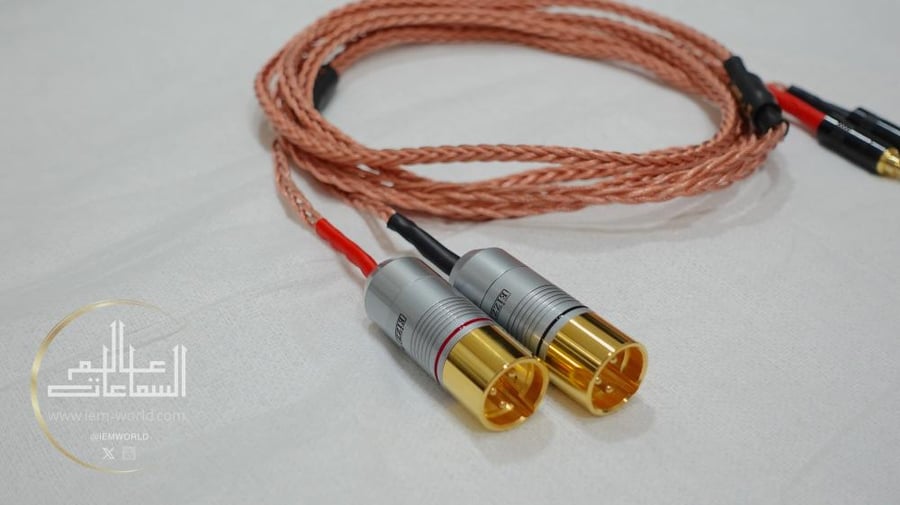 Pure -7N OCC Copper / Balanced Cable Dual 3Pin XLR Male To Dual 3.5mm