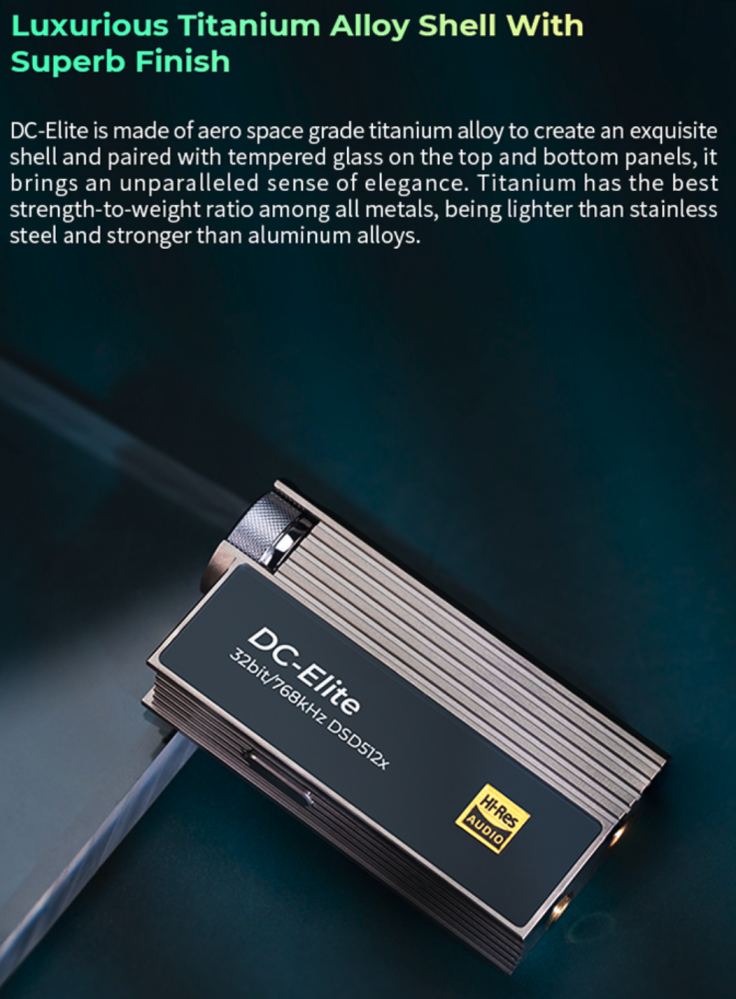 IBasso DC Elite Dac Amp - Rohm BD34301EKV