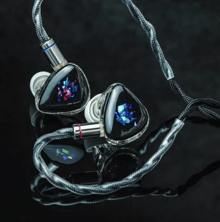Shuoer EJ07 | Flagship 10mm Dynamic Electrostatic Ba Driver Hybrid Iem Headphones With Monocrystalline Copper Balanced Cable