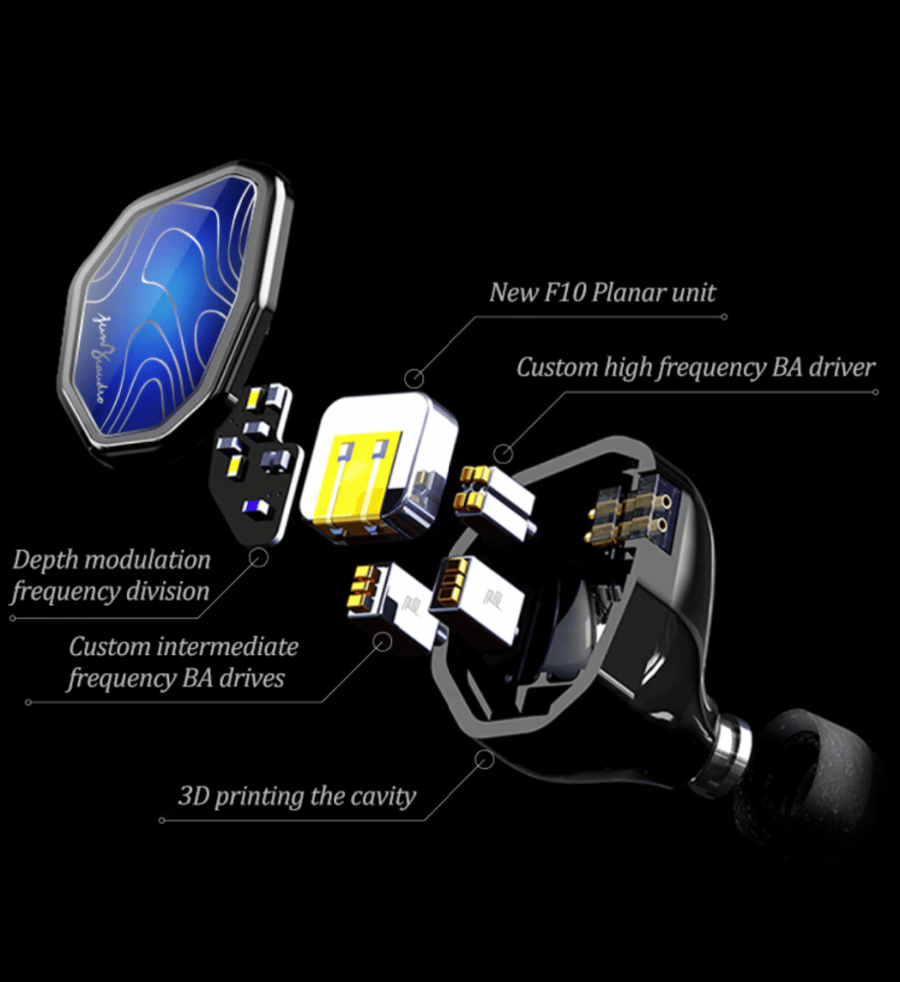 JUNEAR TBS-01 - 1Planar + 4BA IEM