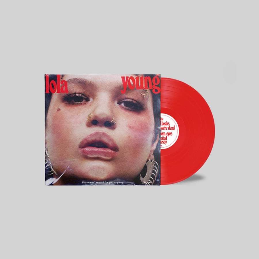 Lola Young This Wasn't Meant For You Anyway Clear Red Vinyl
