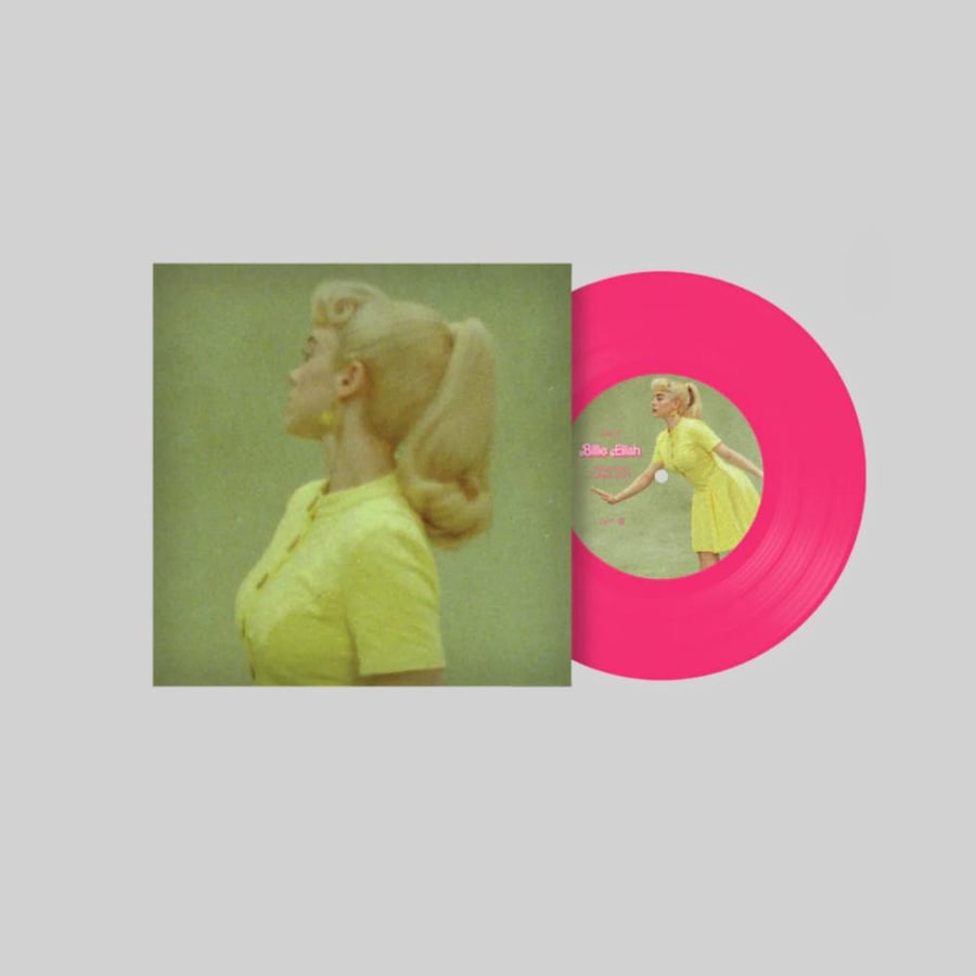 Billie Eilish What Was I Made For? Single Pink Barbie Pink Limited Edition